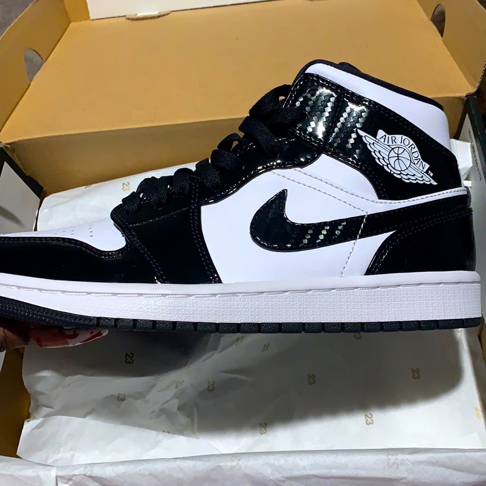 Air Jordan 1 mid black/white